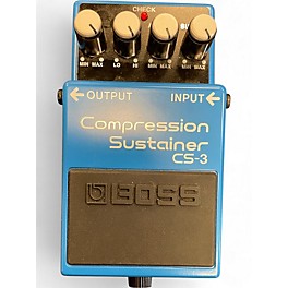 Used BOSS CS3 Compressor Sustainer Effect Pedal