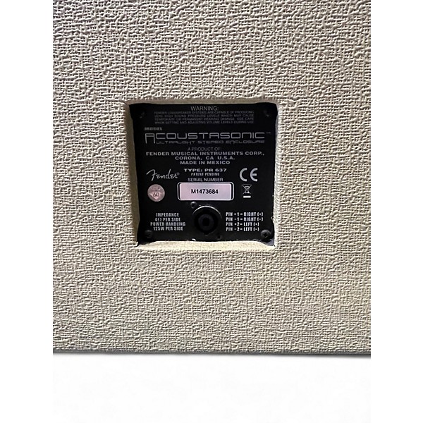 Used Fender Acoustasonic Ultralight Stereo Enclosure Guitar Cabinet