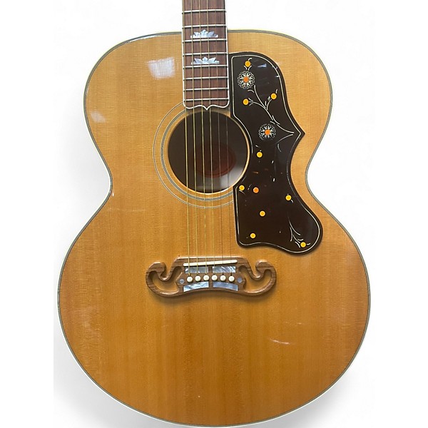 Used 2002 Gibson SJ200 Standard Super Jumbo Natural Acoustic Guitar
