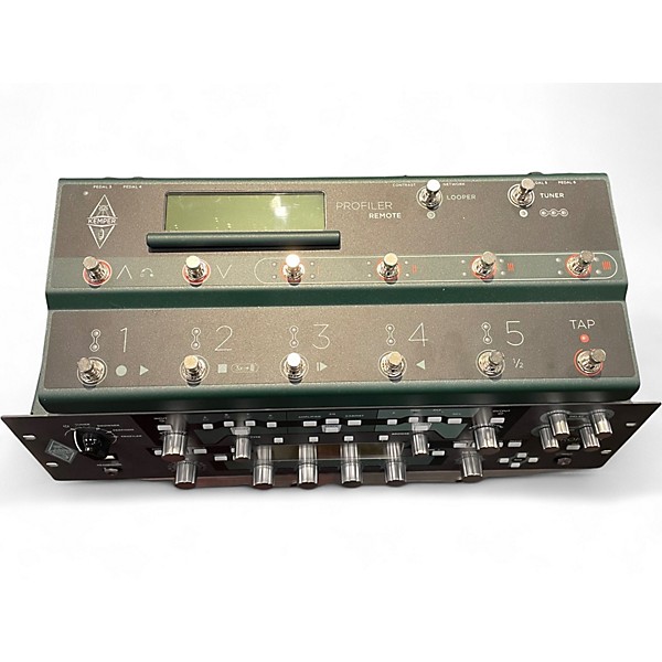 Used Kemper Profiler Rack Non Powered w/Profiler Remote Guitar Preamp