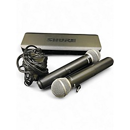 Used Shure BLX88 Dual Handheld Handheld Wireless System