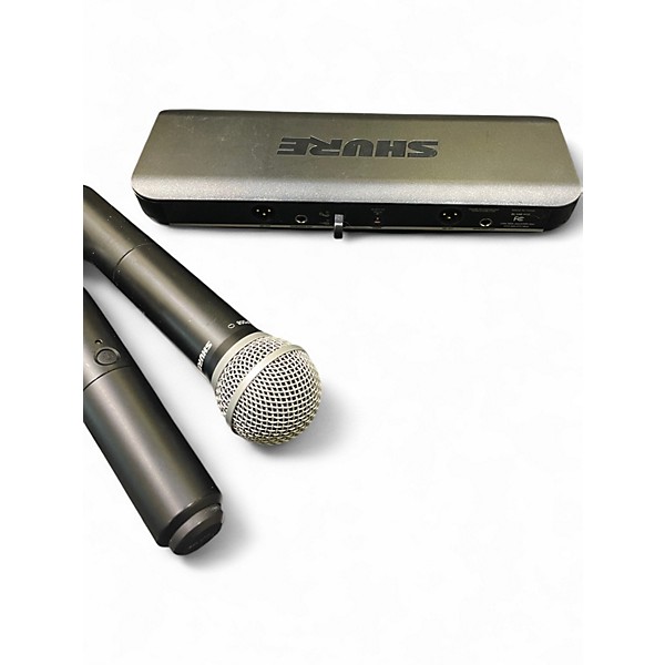 Used Shure BLX88 Dual Handheld Handheld Wireless System