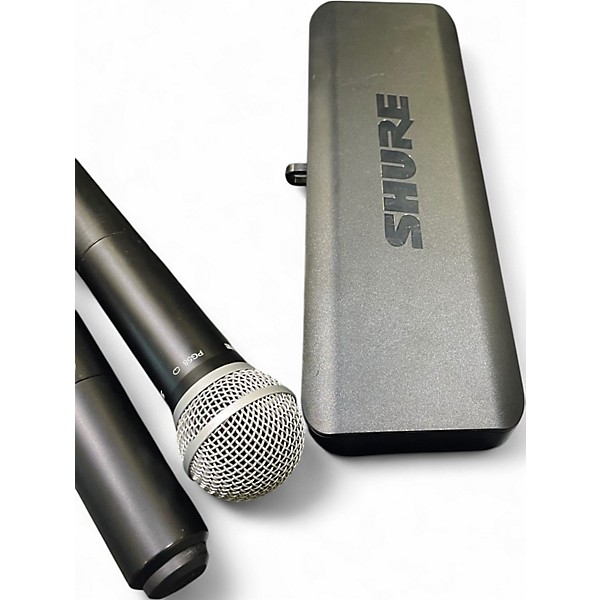 Used Shure BLX88 Dual Handheld Handheld Wireless System