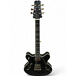 Used Peavey JF1EX Black and Gold Hollow Body Electric Guitar