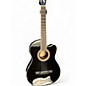 Used Lucero LCT250CE Black Classical Acoustic Electric Guitar thumbnail