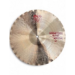 Used Paiste 14in 2002 Sound Edge Hihat Bottom Cymbal