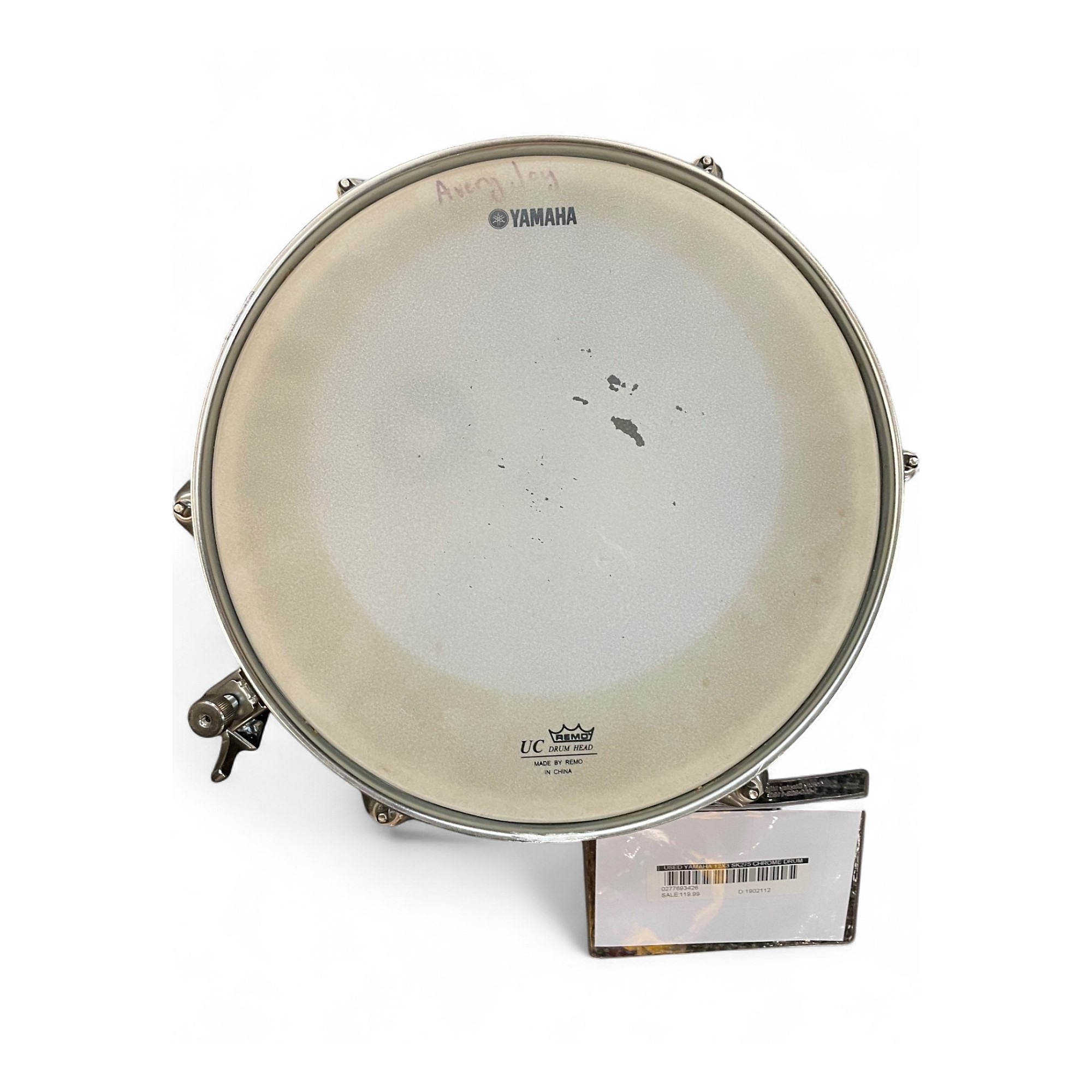 Used Yamaha 12X3 SK275 Chrome Drum Chrome 180 | Guitar Center
