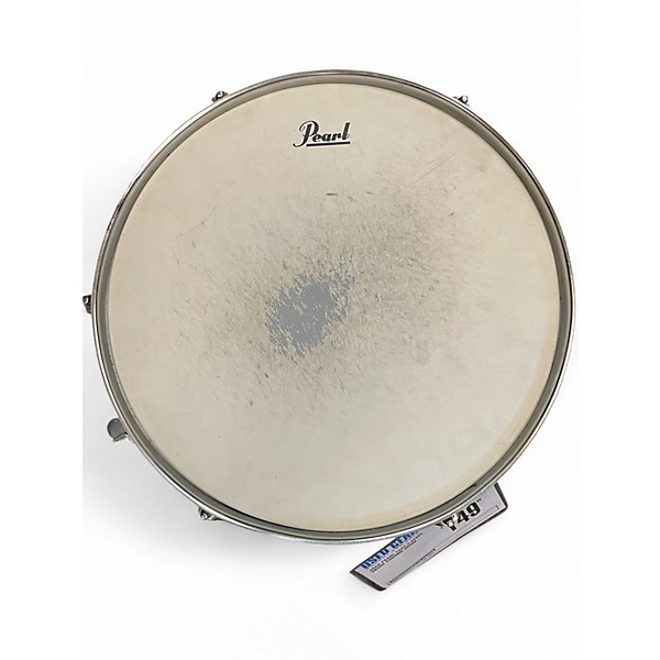 Used Pearl 13X4.5 Steel Snare Chrome Drum