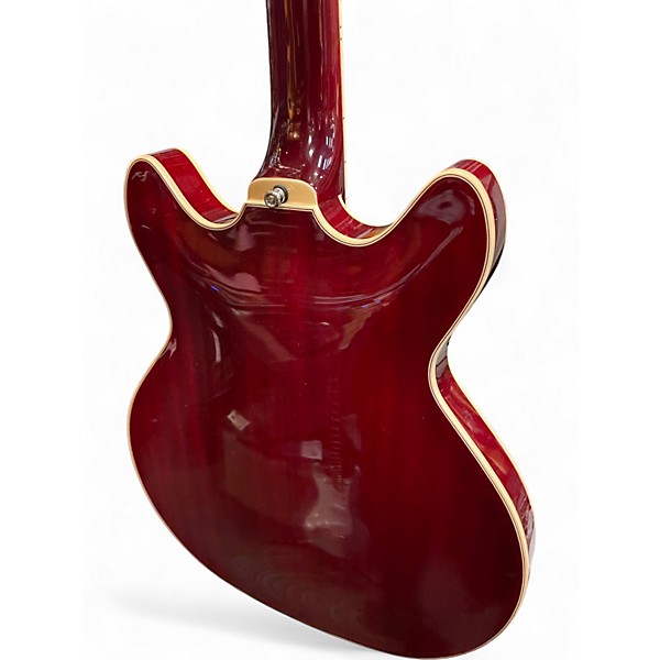 Used Guild SF-1 Cherry Hollow Body Electric Guitar