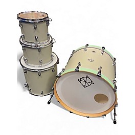 Used Dixon 4 Piece CORNERSTONE CEMENT GRAY Drum Kit