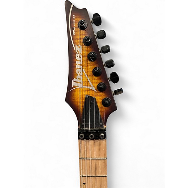 Used Ibanez RGAR42MFMT Dragon Eye Burst Solid Body Electric Guitar