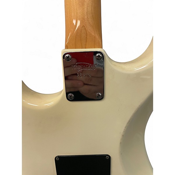 Used Kramer focus 3000 Alpine White Solid Body Electric Guitar