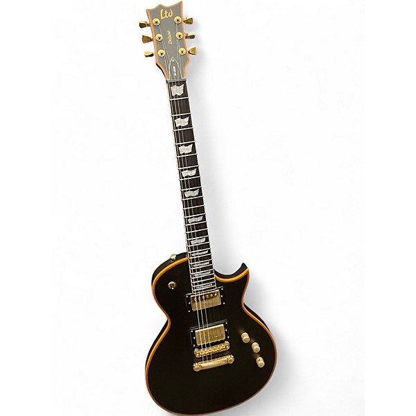 Used ESP LTD EC1000 Deluxe Black Solid Body Electric Guitar