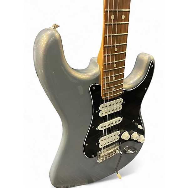 Used Fender Player Stratocaster Metallic Silver Solid Body Electric Guitar