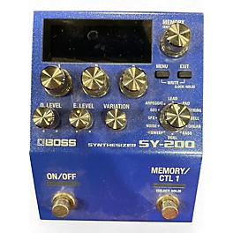 Used BOSS SY-200 Effect Pedal
