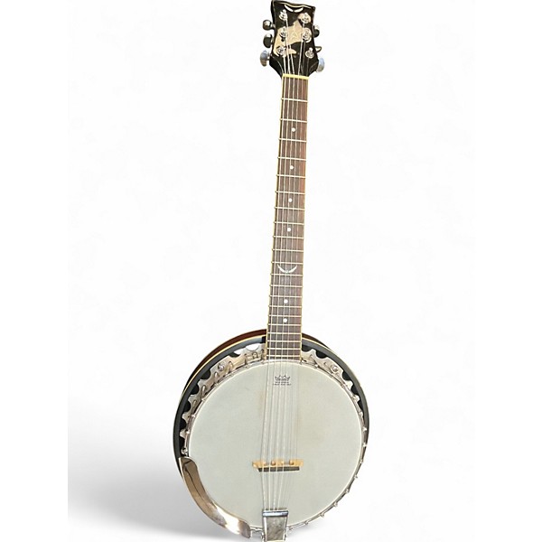 Used Dean Backwoods 6 Natural Banjo