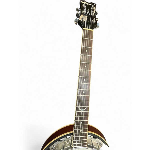Used Dean Backwoods 6 Natural Banjo