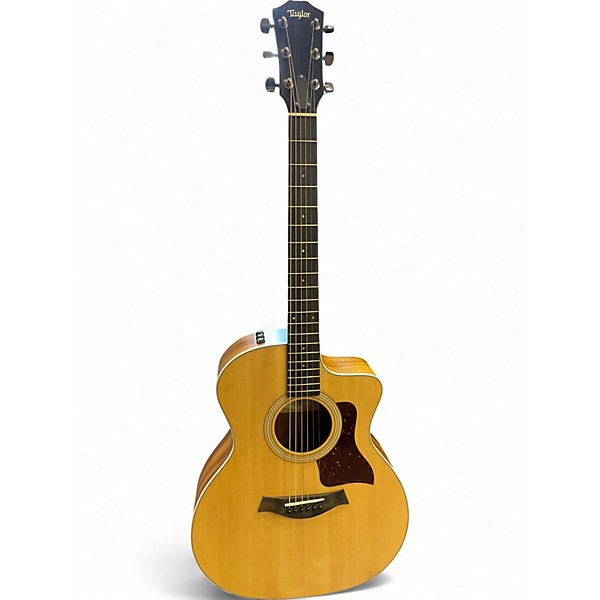 Used Taylor 214CE Koa Natural Acoustic Electric Guitar