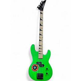 Used Jackson JS1M Neon Green Electric Bass Guitar