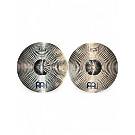 Used MEINL 13in HCS Hi Hat Pair Cymbal