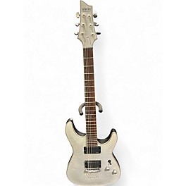 Used Schecter Guitar Research C-1 Platinum Translucent White  Solid Body Electric Guitar