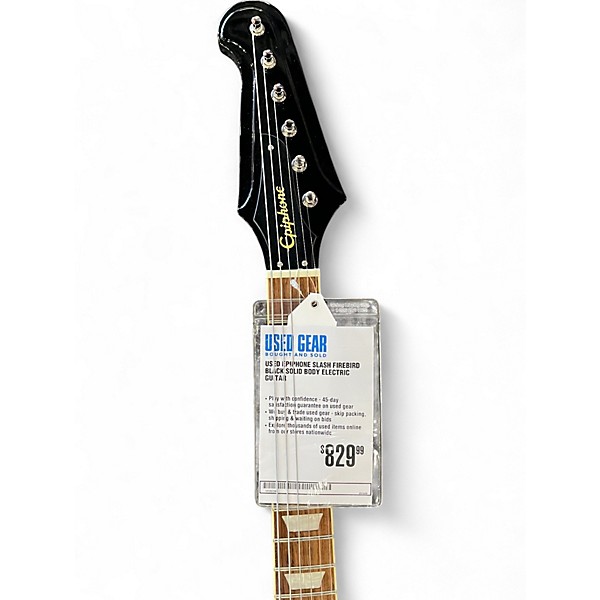 Used Epiphone SLASH FIREBIRD BLACK Solid Body Electric Guitar