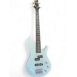 Used Mitchell mb100 blue Electric Bass Guitar
