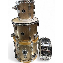 Used SONOR 4 Piece MARTINI 4 Piece Champagne Sparkle Drum Kit