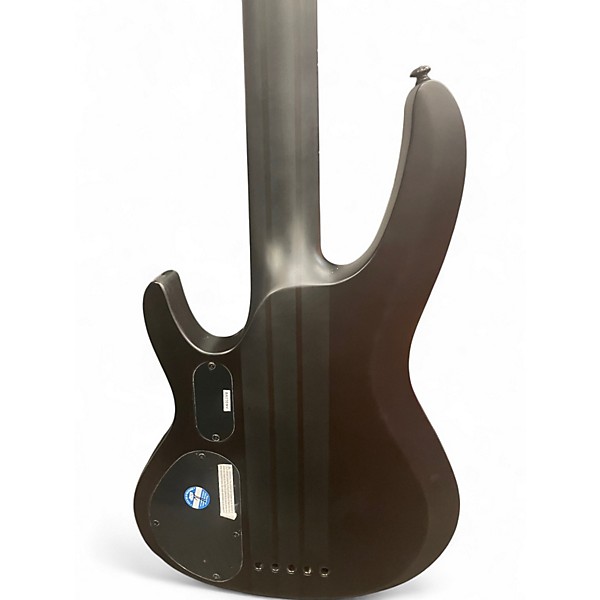 Used ESP LTD B5 Ebony Charcoal Burst Electric Bass Guitar