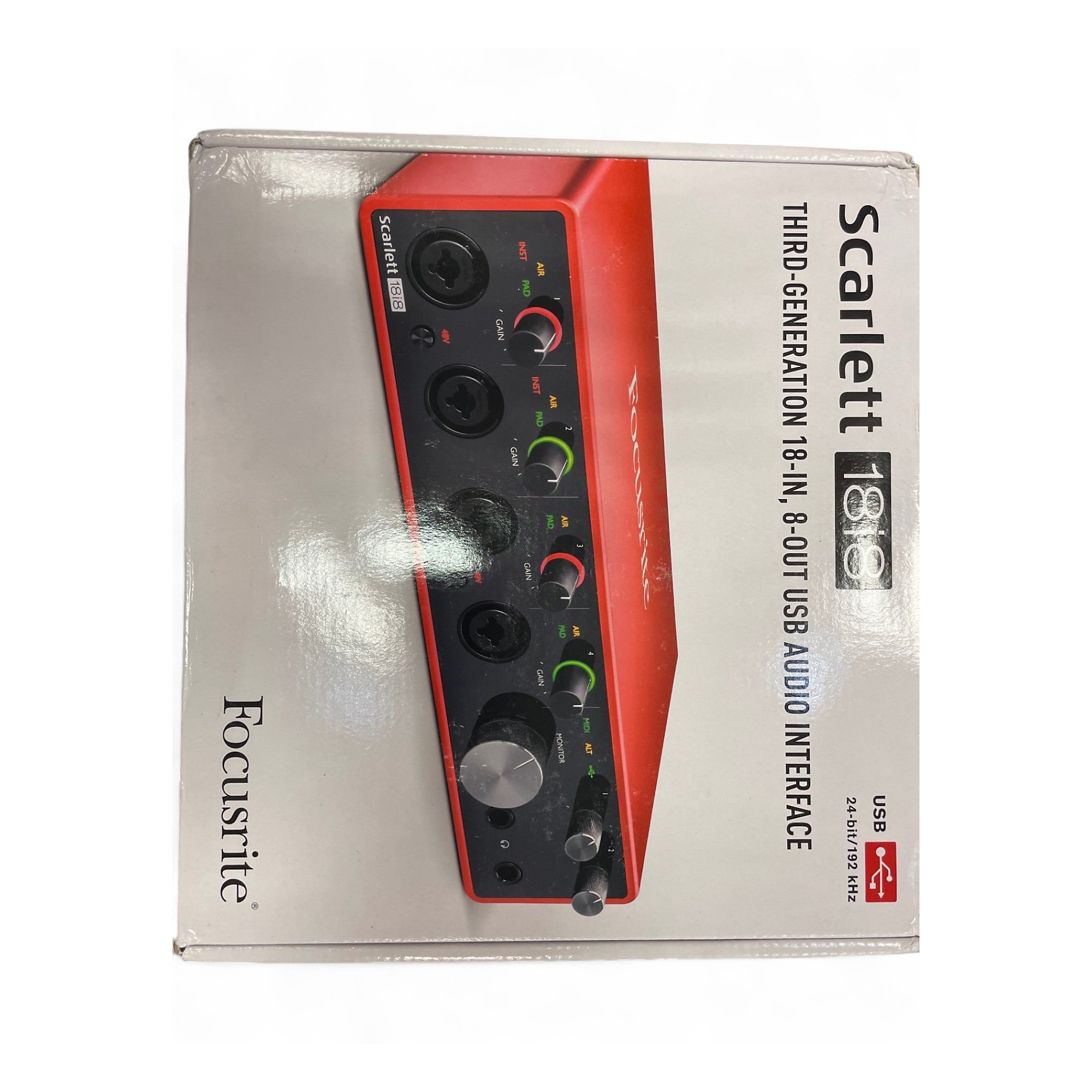 Used Focusrite Scarlett 18i8 Audio Interface | Guitar Center