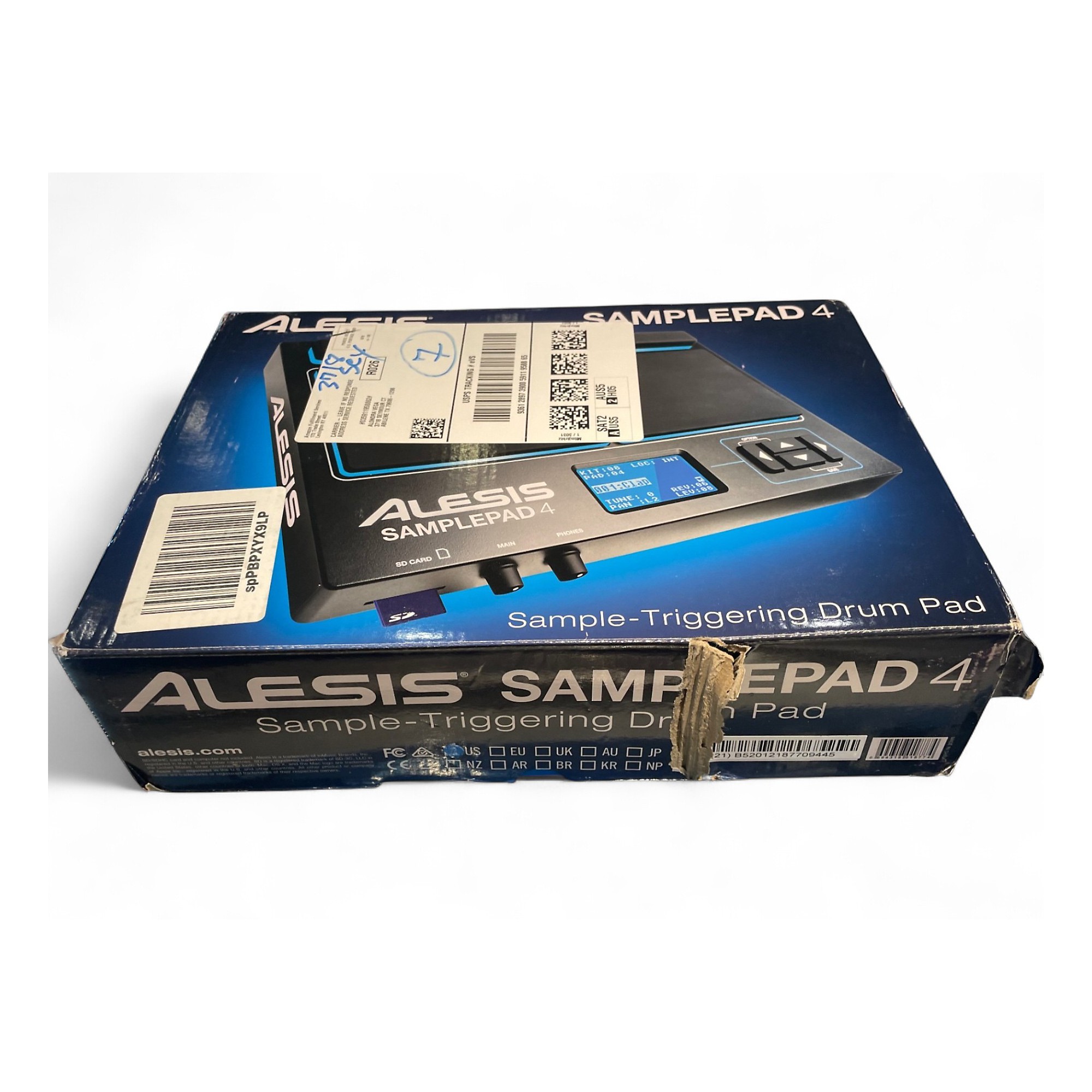 美品 ALESIS SAMPLEPAD 4 アタッチメント付き 製品情報：SamplePad 4：Alesis