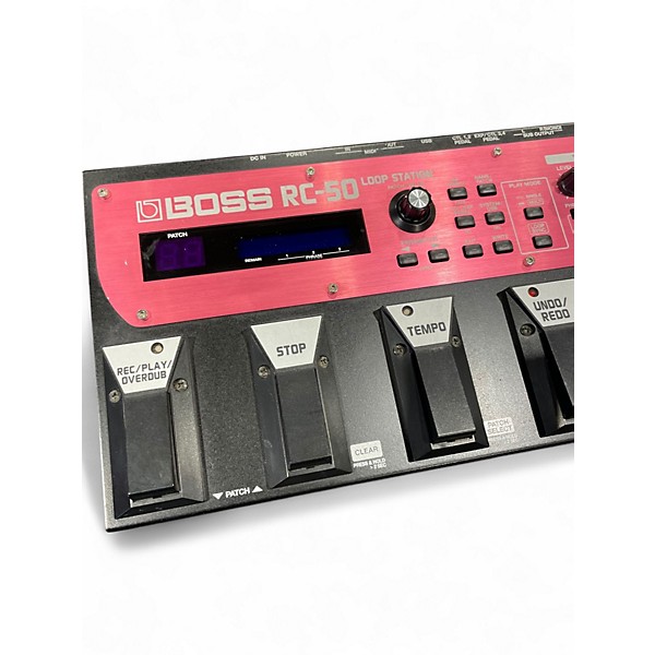 Used BOSS RC50 Loop Station Pedal