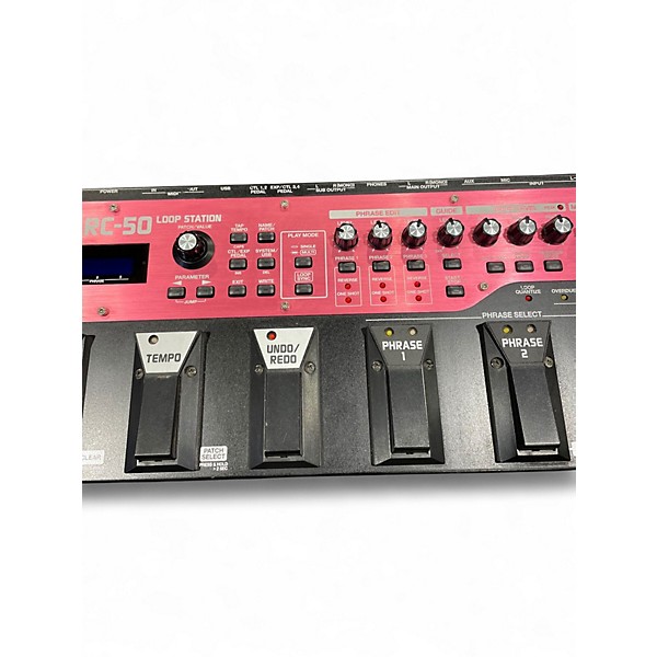 Used BOSS RC50 Loop Station Pedal