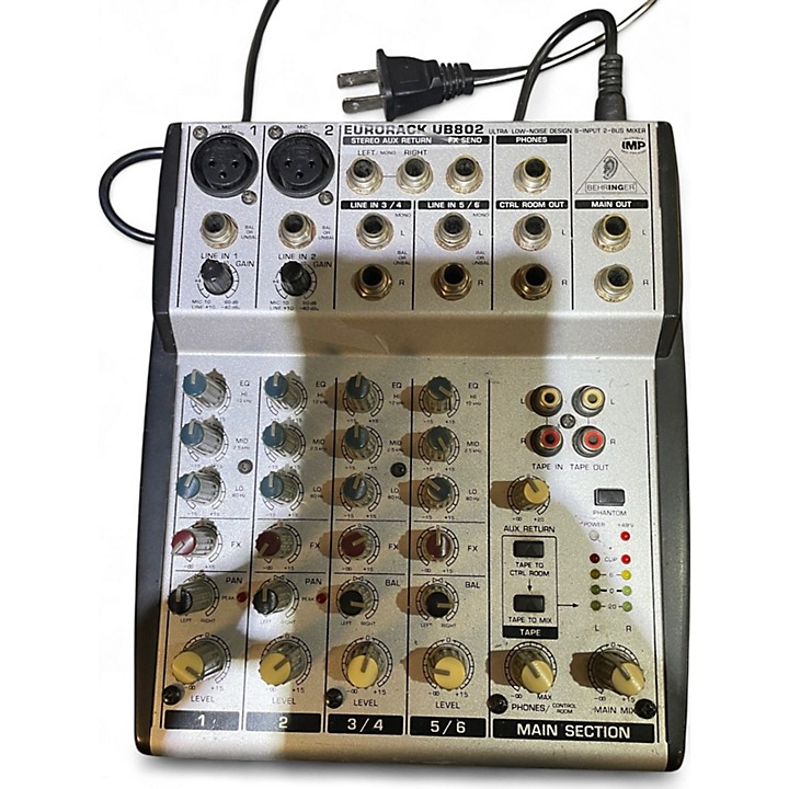 小型ミキサー BEHRINGER EURORACK UB802 Behringer | Product | UB802