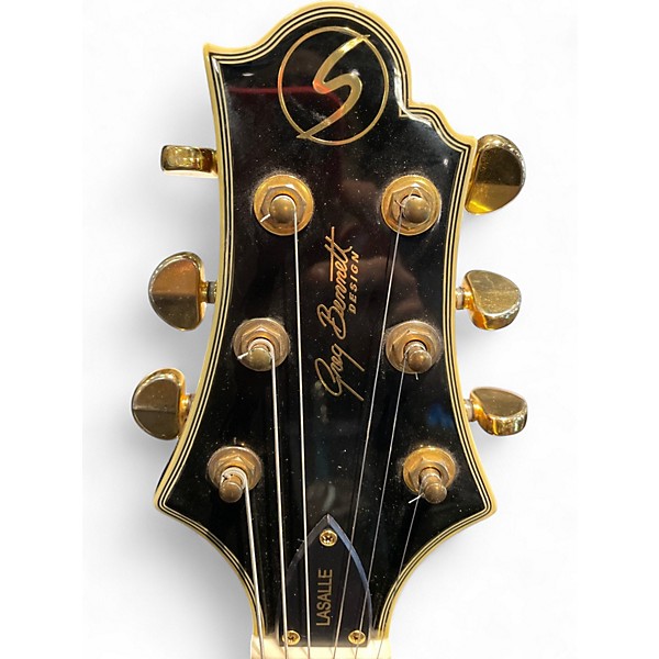 Used Greg Bennett Design by Samick LASALLE JZ3 2 Tone Sunburst Hollow Body Electric Guitar