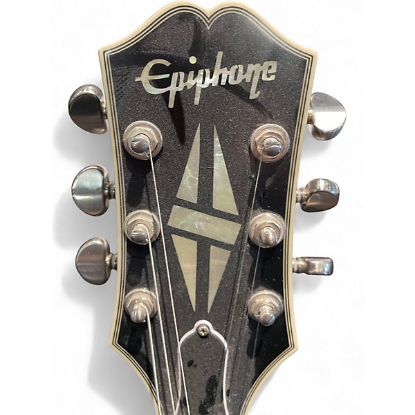 Used Epiphone PROPHECY JET BLACK Solid Body Electric Guitar
