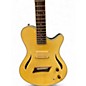 Used Michael Kelly Hybrid Thinline Yellow Acoustic Electric Guitar
