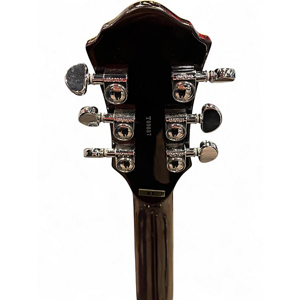 Used Michael Kelly Hybrid Thinline Yellow Acoustic Electric Guitar