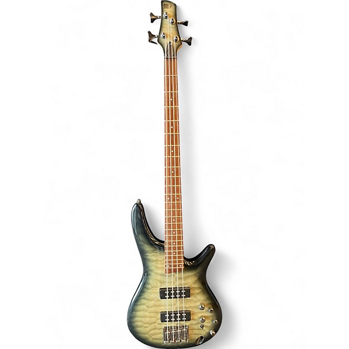 ベース Ibanez SR400EQM Used Ibanez SR400EQM Charcoal Burst Electric Bass Guitar