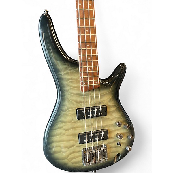 ベース Ibanez SR400EQM Used Ibanez SR400EQM Charcoal Burst Electric Bass Guitar