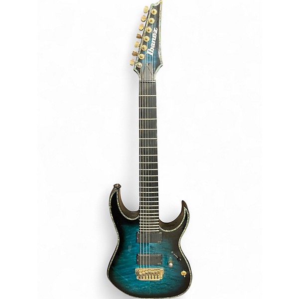 ギター Ibanez RGIX20FEQM Used Ibanez RGIX20FEQM Iron Label RG Series BLACK AND BLUE Solid