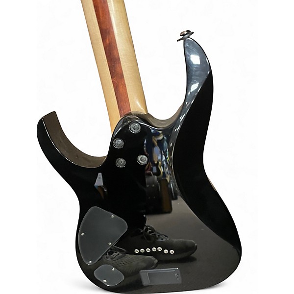 Used Ibanez RGIX20FEQM Iron Label RG Series BLACK AND BLUE Solid