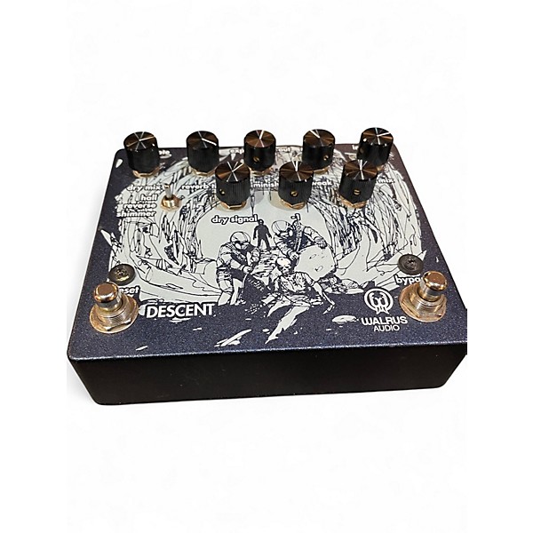 Used Walrus Audio Descent Reverb Effect Pedal