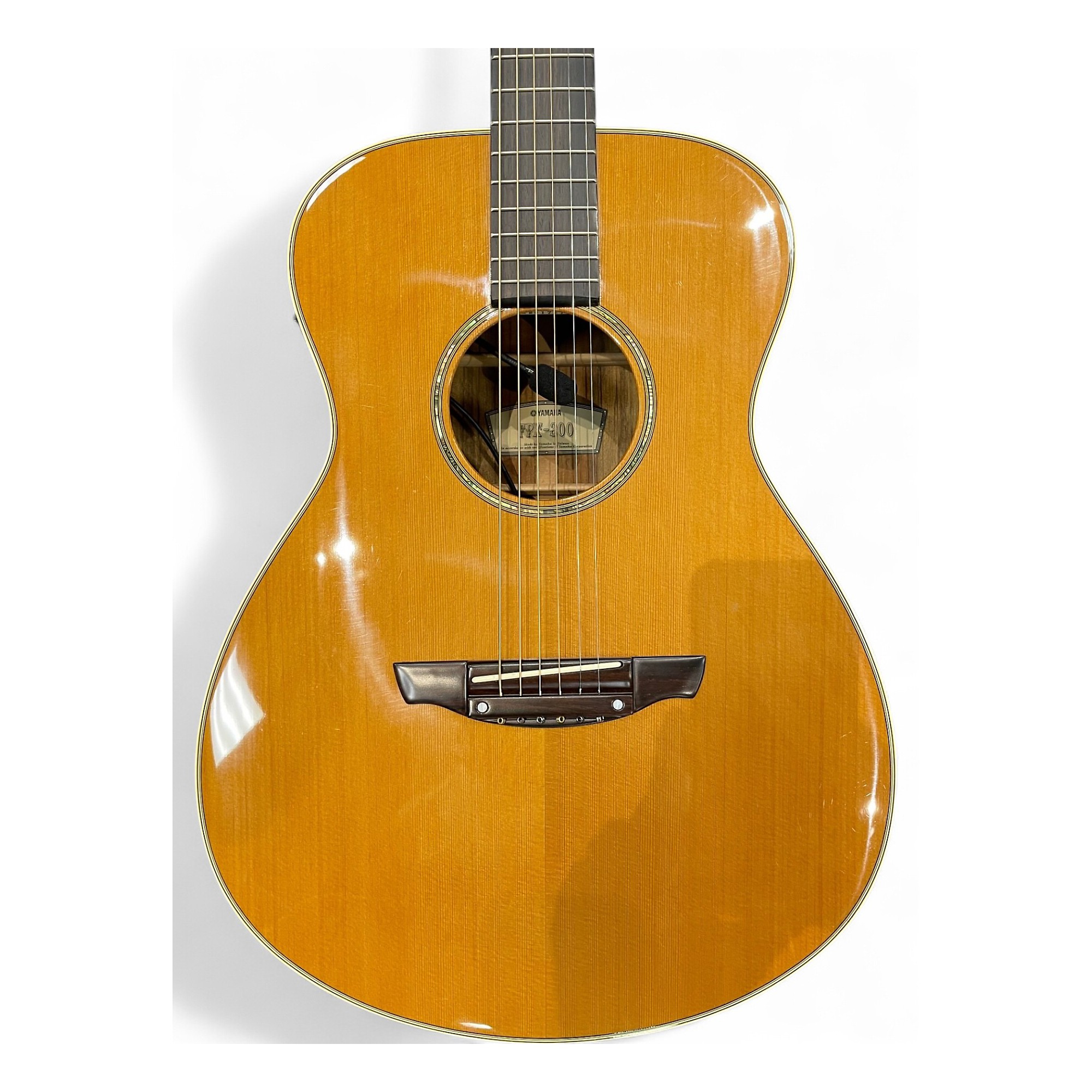 Used Yamaha FPX 300 Natural Acoustic Electric Guitar Natural