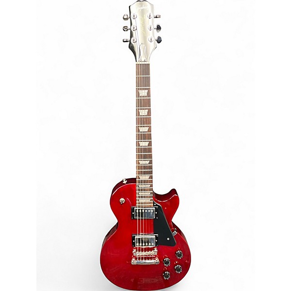 Used 2020s Epiphone Les Paul Studio Wine Red Solid Body Electric Guitar