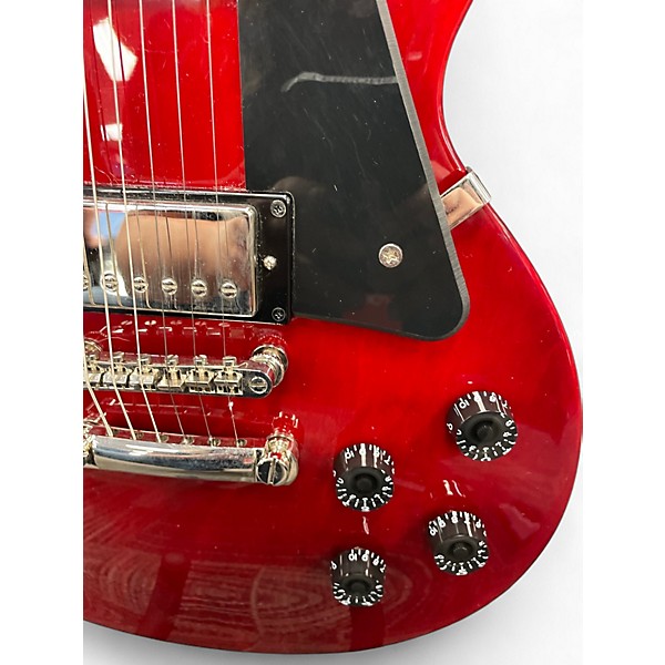 Used 2020s Epiphone Les Paul Studio Wine Red Solid Body Electric Guitar
