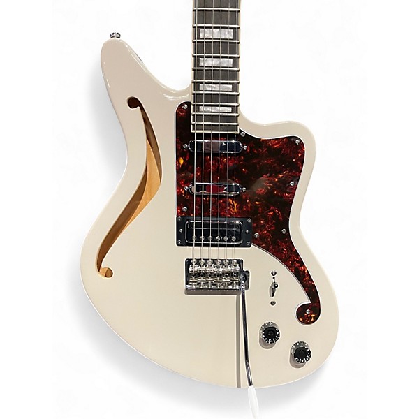 Used D'Angelico Premiere Bedford SH Champagne Hollow Body Electric Guitar