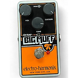 Used Electro-Harmonix Big Muff Triangle Pi Distortion Effect Pedal