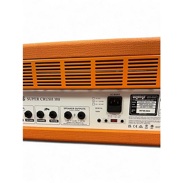Used Orange Amplifiers SUPER CRUSH 100 Solid State Guitar Amp Head