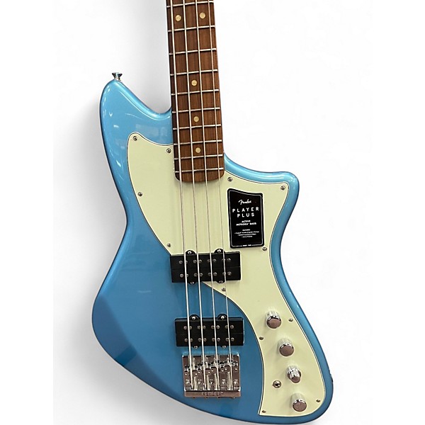 Used Fender Player Plus Meteora HH Blue Solid Body Electric Guitar